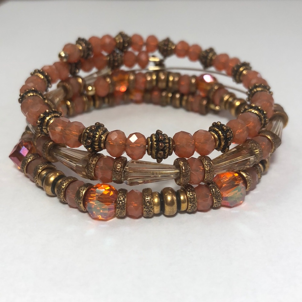 🚨SALE!!🚨RETIRED Sunset Beaded Set of 3☀️ALEX&ANI